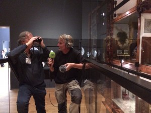 Press attention for the Bird Watch Event at the Rijksmuseum.